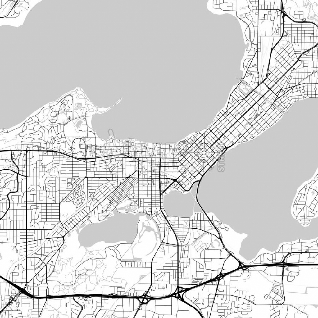 Map Of Madison, Wisconsin | Maps | Map, Urban Design Plan, Wisconsin - Printable Map Of Downtown Madison Wi