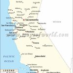 Map Of Major Cities Of California | Maps In 2019 | California Map   Map Of California Coast Cities