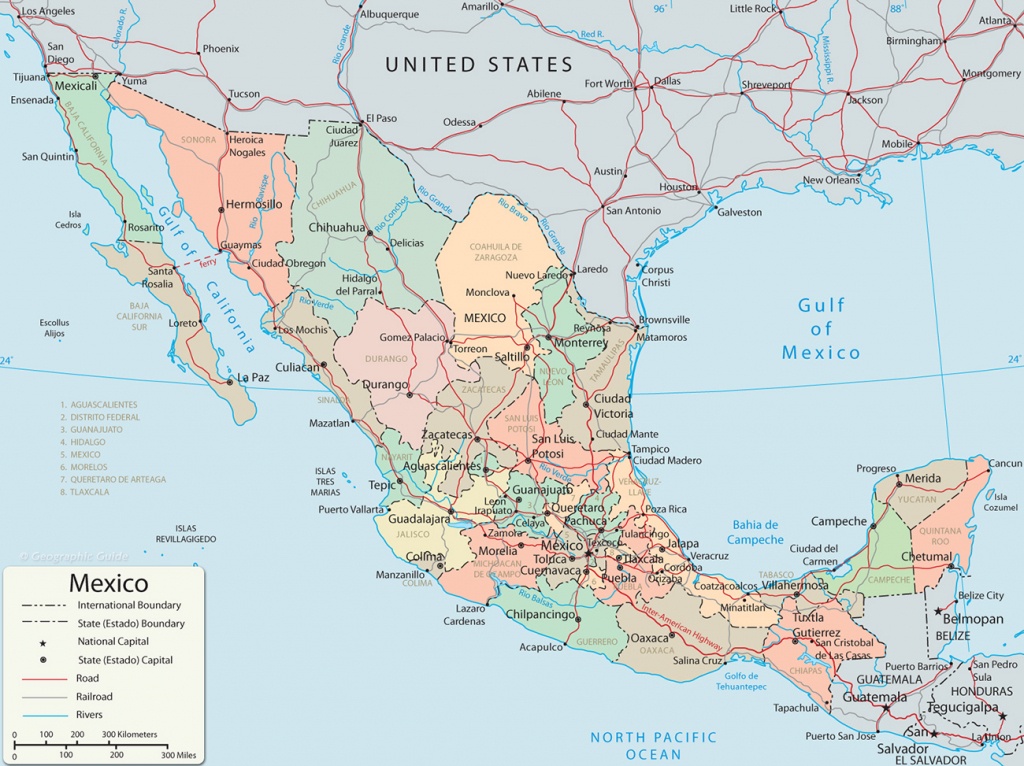 Map Of Mexico - Baja California, Cancun, Cabo San Lucas - Map Of Baja California Mexico