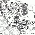 Map Of Middle Earth | 9Th In 2019 | Middle Earth Map, Tolkien Map   Printable Hobbit Map