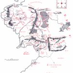 Map Of Middle Earth   J.r.r. Tolkien   Printable Hobbit Map