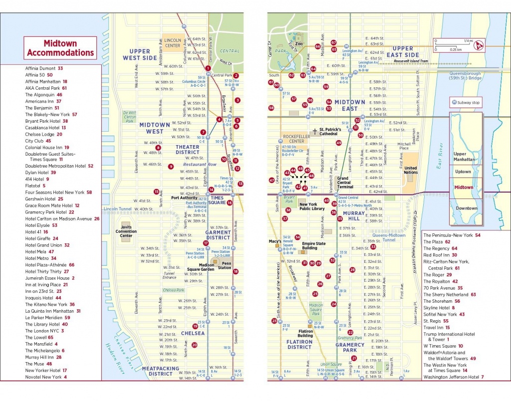 Map Of Midtown Manhattan Printable - Printable Walking Map Of - Printable Map Of Manhattan Nyc