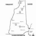 Map Of New Hampshire Coloring Page | Free Printable Coloring Pages   New Hampshire State Map Printable
