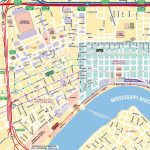 Map Of New Orleans | New Orleans Tourist Map See Map Details From   Printable Walking Map Of New Orleans