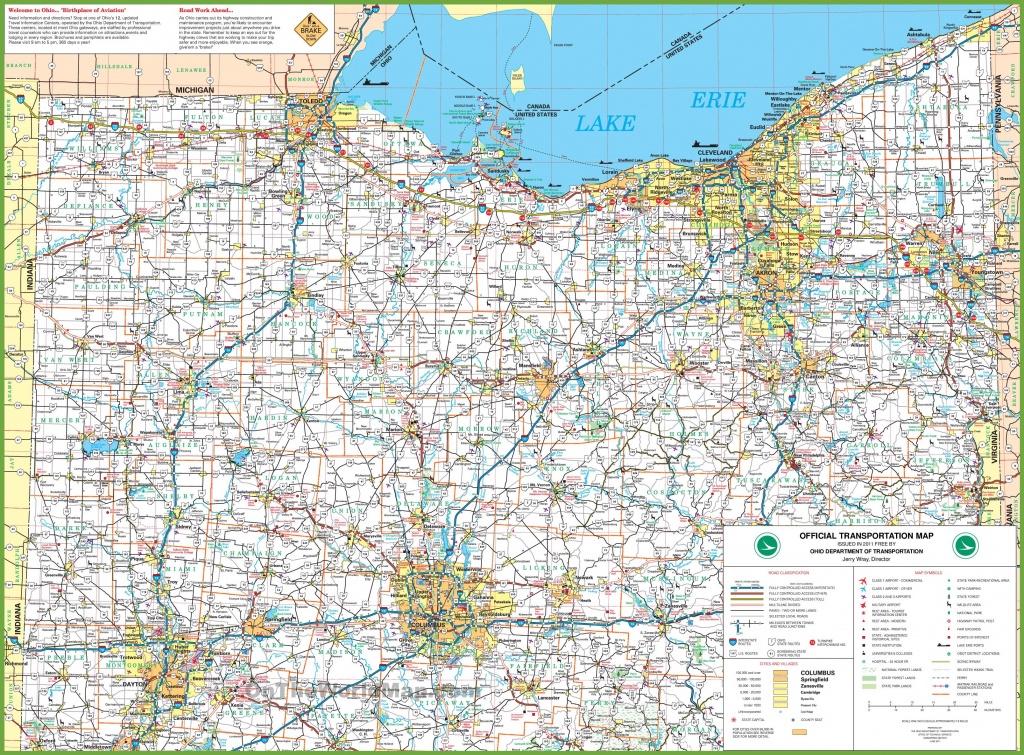 Map Of Northern Ohio - Printable Map Of Ohio