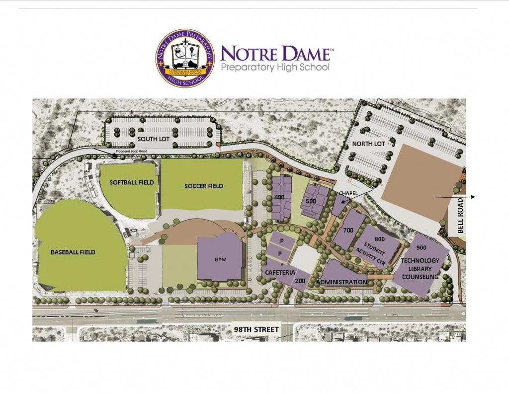 Notre Dame Campus Map Printable Free Printable Maps