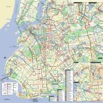 Map Of Nyc Bus: Stations & Lines   Printable Map Of Brooklyn Ny Neighborhoods