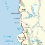 Map Of Oregon And California Coast The Pacific Coast Washington   Washington Oregon California Coast Map