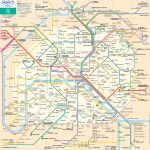 Map Of Paris Subway, Underground & Tube (Metro): Stations & Lines   Printable Paris Metro Map