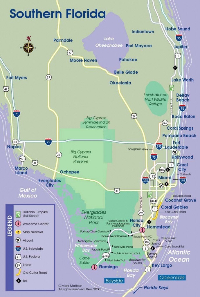 Map Of S Florida And Travel Information | Download Free Map Of S Florida - Map Of S Florida