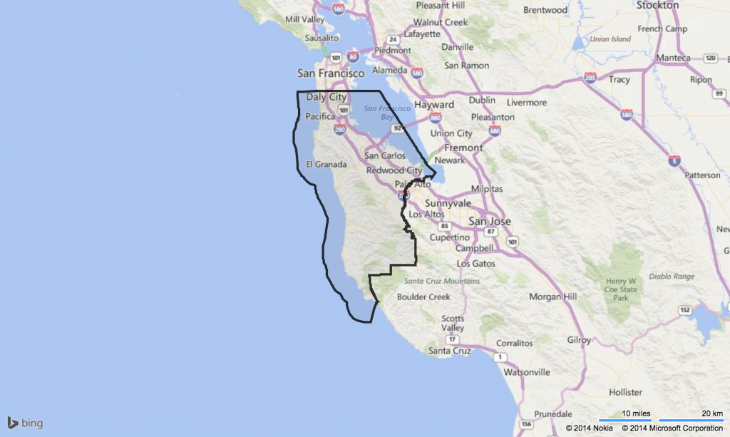 san mateo county parcel map