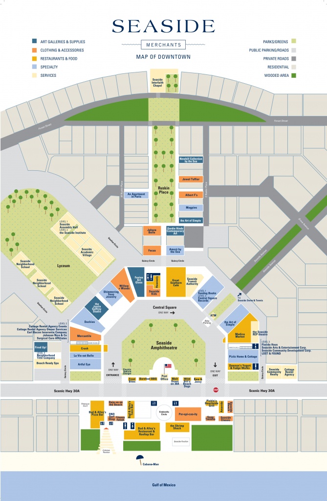 Map Of Seaside Florida | Map 2018 - Map Of Seaside Florida Area