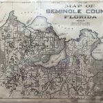 Map Of Seminole County, Florida, 1936 · Riches   Map Of Seminole County Florida