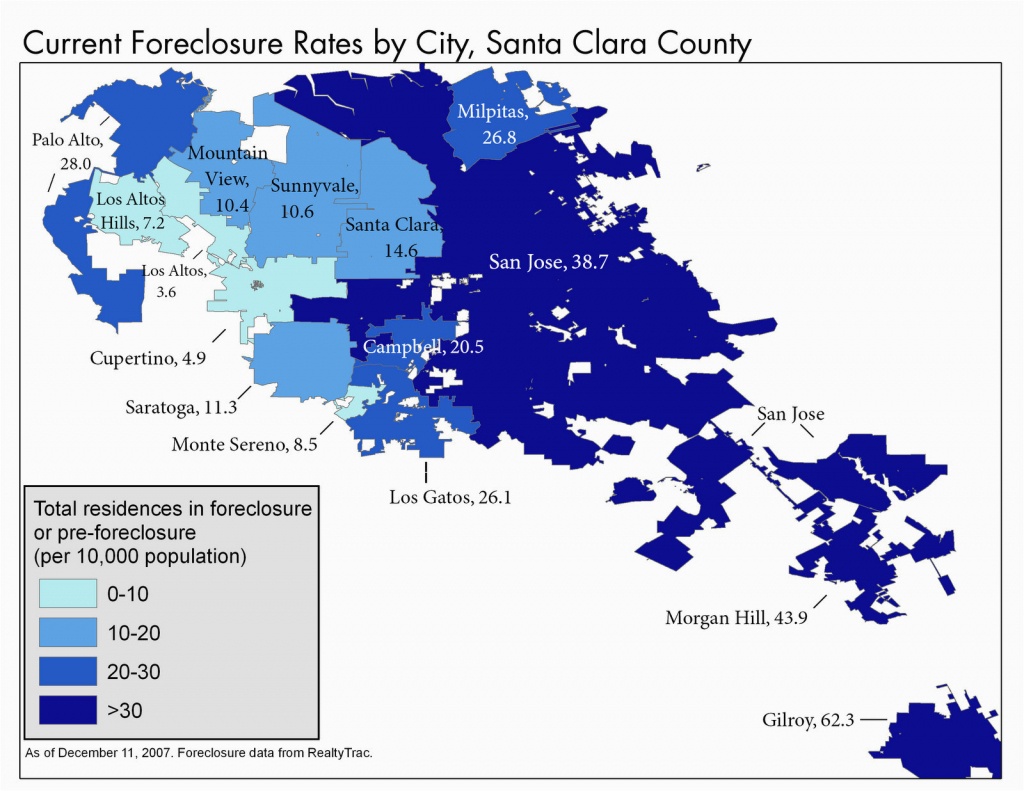 Map Of Silicon Valley California Map Of Santa Clara California - Santa Clara California Map