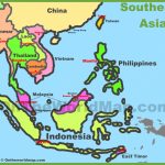 Map Of Southeast Asia (Southeastern Asia)   Printable Map Of Southeast Asia