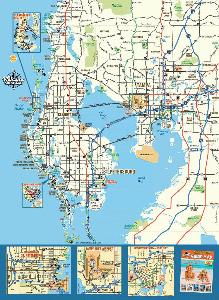 Map Of Tampa Bay Florida - Welcome Guide-Map To Tampa Bay Florida - Citrus Cove Florida Map