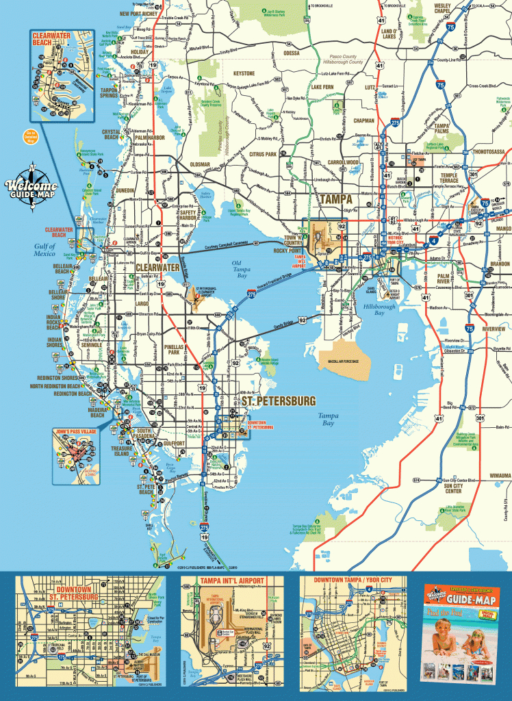 Map Of Tampa Bay Florida - Welcome Guide-Map To Tampa Bay Florida - St James Florida Map