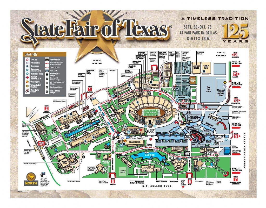 Map Of Texas State Fair | Autobedrijfmaatje - Texas State Fair Parking Map