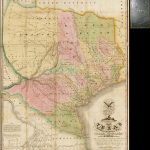 Map Of Texas With Parts Of The Adjoining States Compiledstephen   Map Of Spanish Land Grants In South Texas