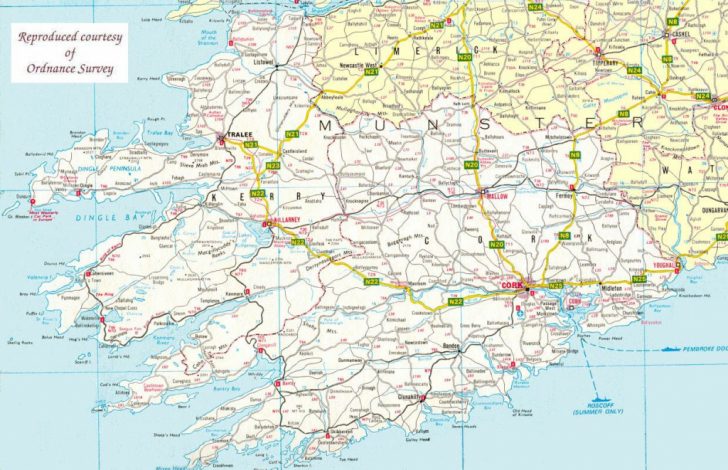 Cork City Map Printable