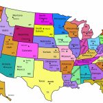 Map Of United States Capitals | Diy United States Magnets   Milk And   Printable Map Of Us Capitals