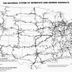 Map Of Us With Interstates | Sitedesignco   Printable Us Map With Interstate Highways