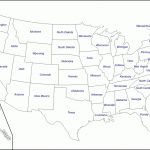 Map Of Usa States Without Names And Travel Information | Download   Map Of United States Without State Names Printable