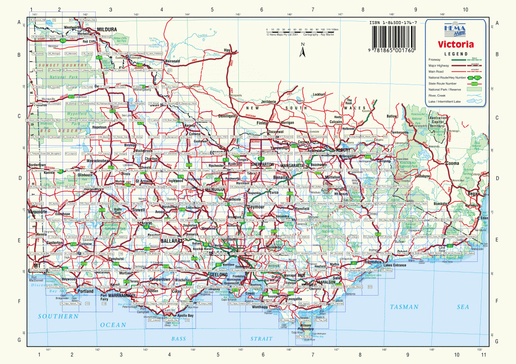 Map Of Victorian And Travel Information | Download Free Map Of Victorian - Printable Map Of Victoria