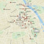 Map Of Warsaw Tourist Attractions, Sightseeing & Tourist Tour   Warsaw Tourist Map Printable