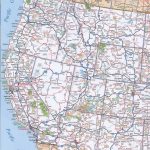 Map Of Western United States, Map Of Western United States With   Printable State Maps With Highways
