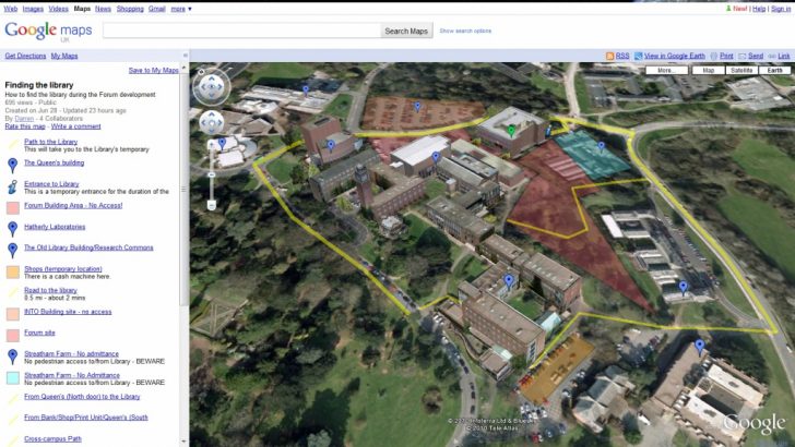 Google Earth Printable Maps