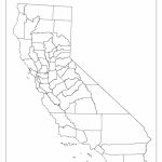 Map Reference. Blank Map Of California Printable – Reference   California Outline Map Printable