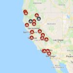 Map: See Where Wildfires Are Burning In California   Nbc Southern   Map Of California Wildfires Now