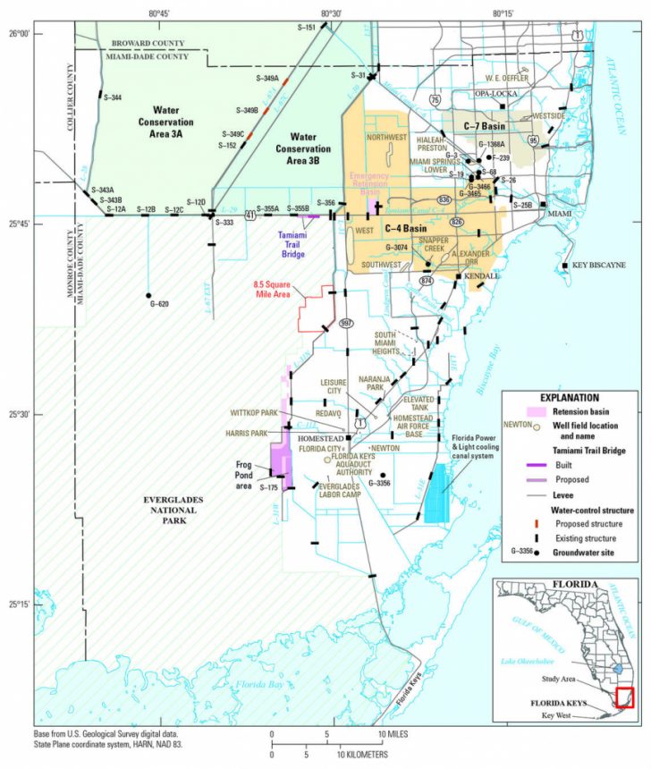 Map Of Miami Florida And Surrounding Areas