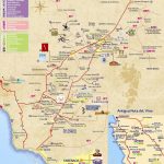 Mapa De La Ruta Del Vino De Baja California | Valle De Guadalupe   Baja California Norte Map
