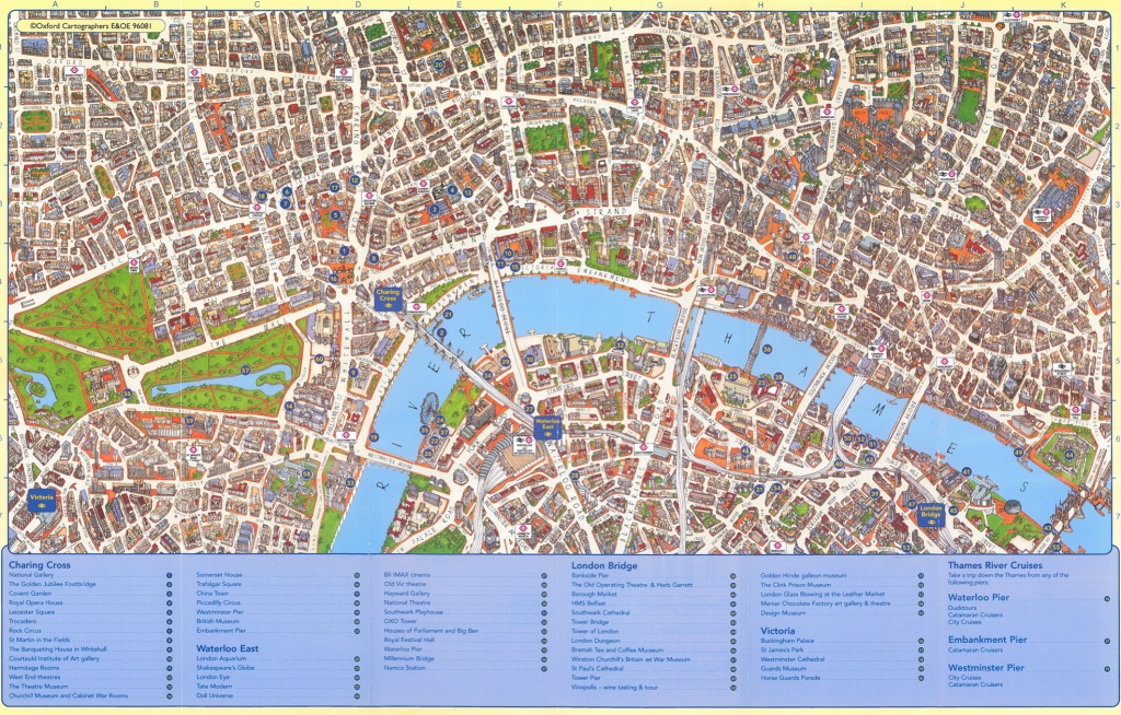 Mapping London - Free Printable Aerial Maps