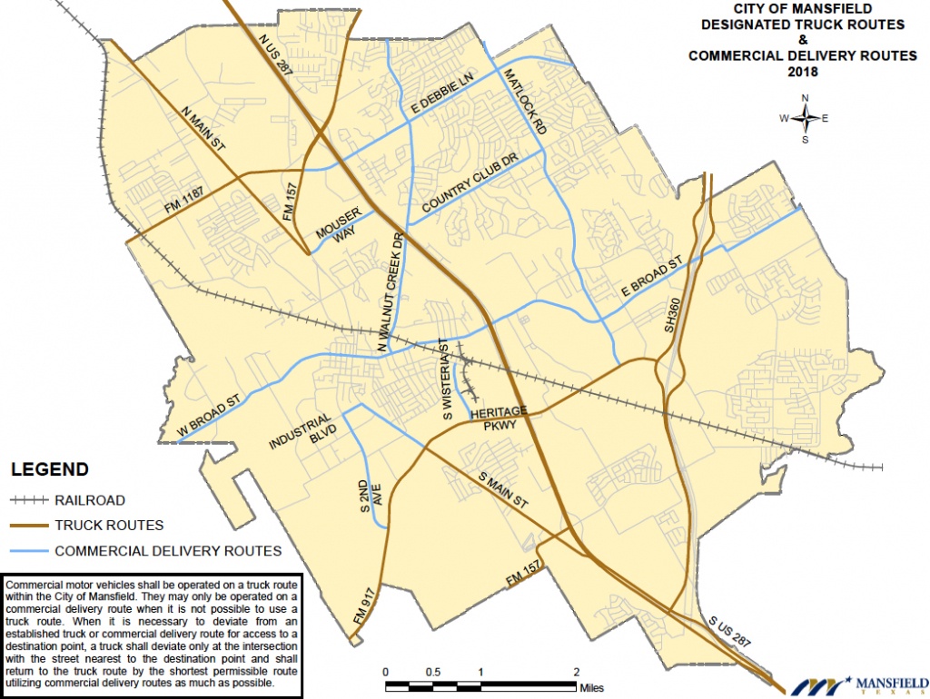 Maps | City Of Mansfield, Texas - Mansfield Texas Map