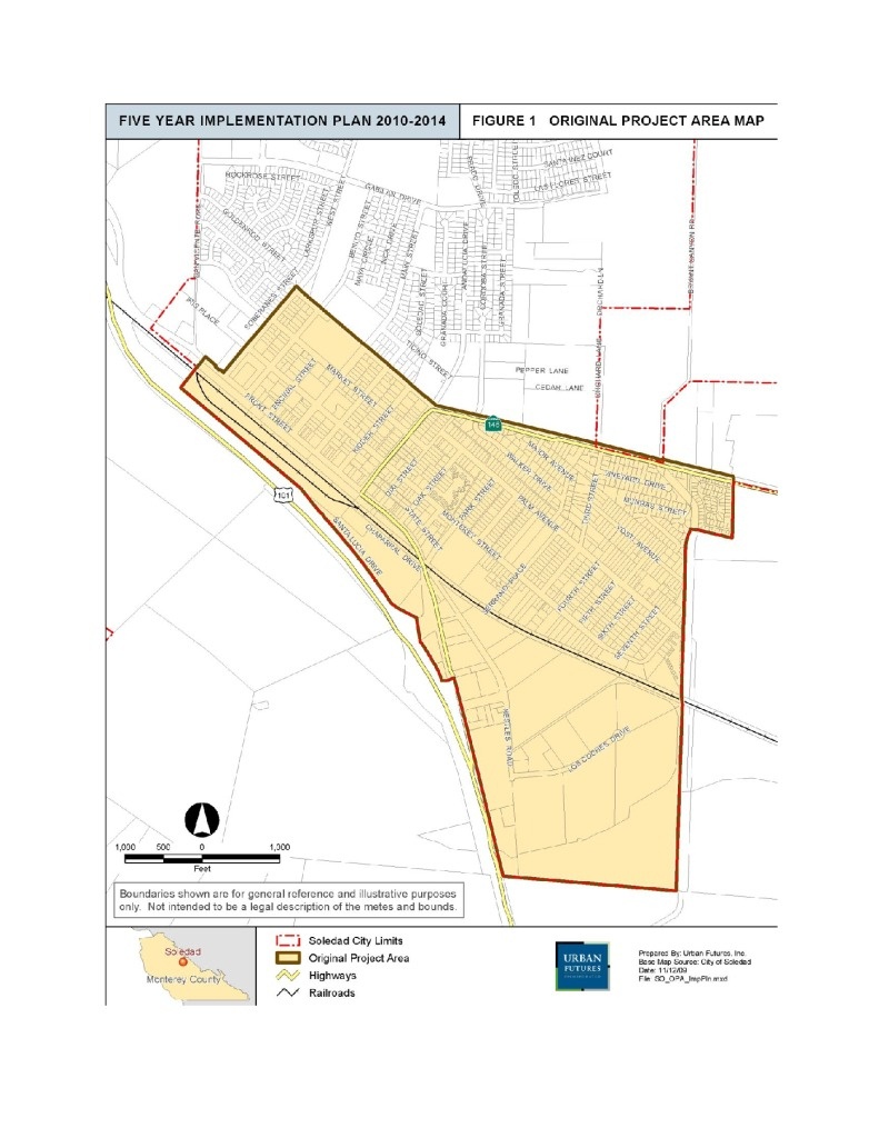 Maps &amp;amp; Commercial Property Listings – City Of Soledad - Soledad California Map