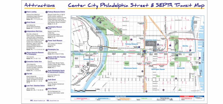 Philadelphia City Map Printable