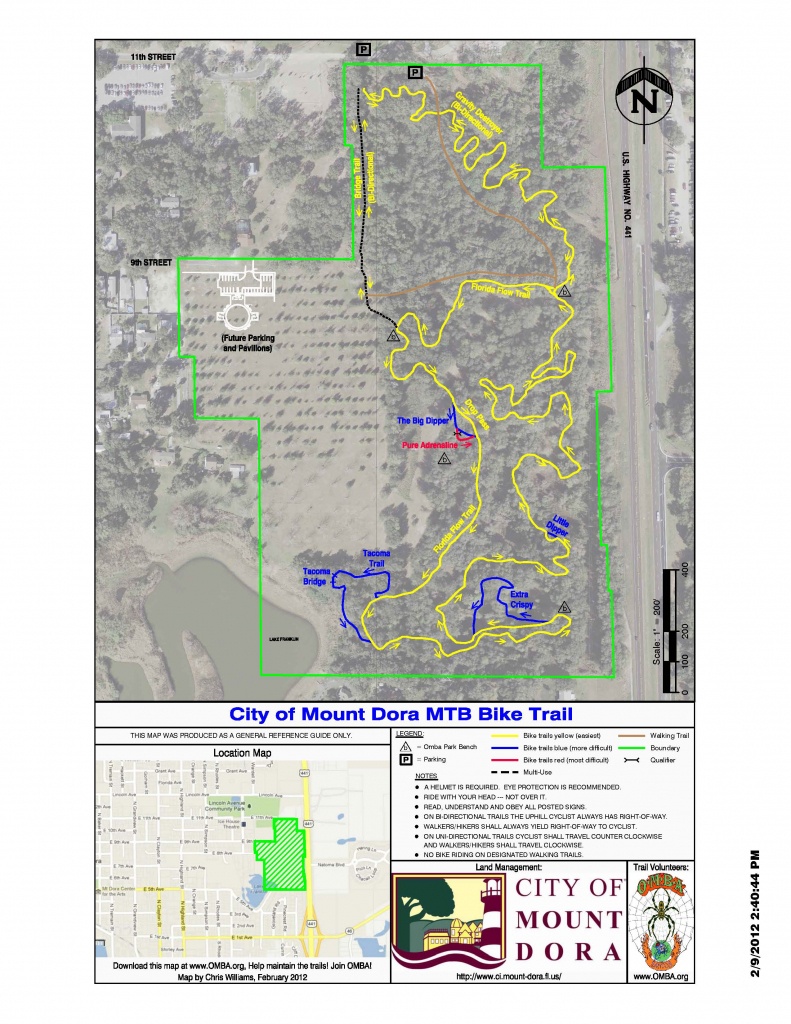 Maps - Florida Trail Map Pdf