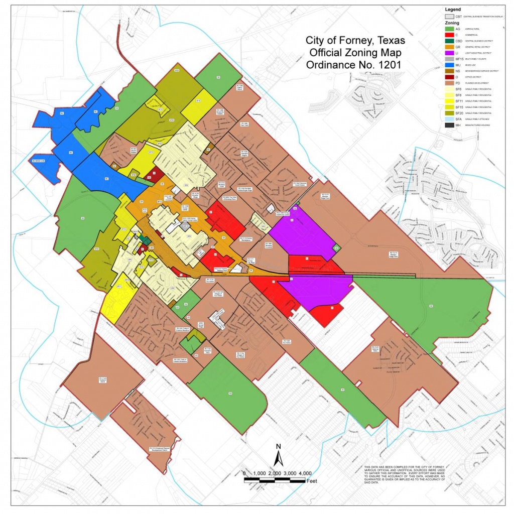 Maps | Forney Edc - Kaufman Texas Map