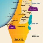 Maps: Israel Today | Aipac   Printable Map Of Israel