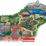 Maps Of Disneyland Resort In Anaheim, California   Southern California Amusement Parks Map