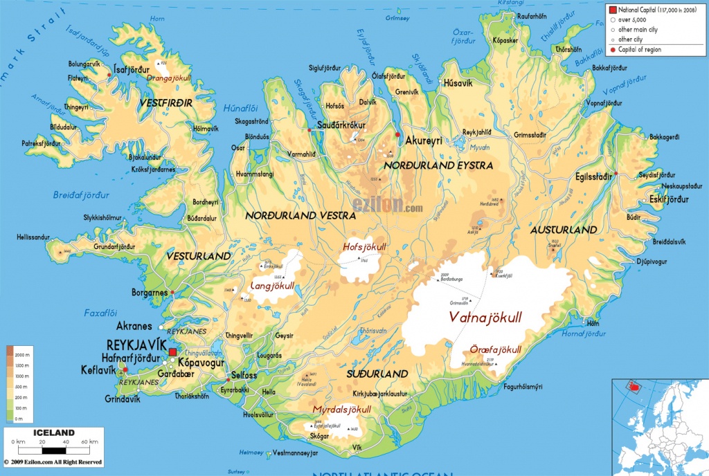 Maps Of Iceland | Detailed Map Of Iceland In English |Tourist Map Of - Printable Tourist Map Of Iceland