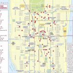 Maps Of New York Top Tourist Attractions   Free, Printable   Printable Walking Map Of Manhattan