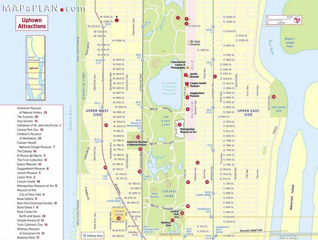 Maps Of New York Top Tourist Attractions - Free, Printable - Printable Walking Map Of Manhattan