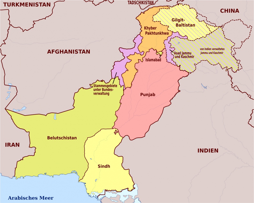 Maps Of Pakistan | Detailed Map Of Pakistan In English | Tourist Map - Printable Map Of Pakistan