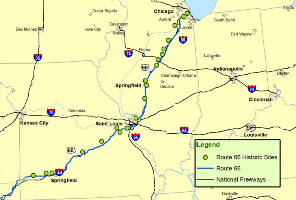 Maps Of Route 66: Plan Your Road Trip - Route 66 Texas Map