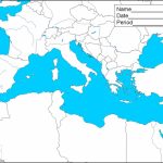 Maps Of The Mediterranean | Sksinternational   Mediterranean Map Printable