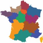 Maps Of The Regions Of France   Printable Map Of France Regions